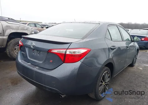 2014 Toyota Corolla S Plus z USA, uszkodzony, nr VIN 2T1BURHE7EC226373